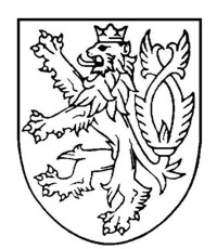 Czech national emblem:a two-tailed lion